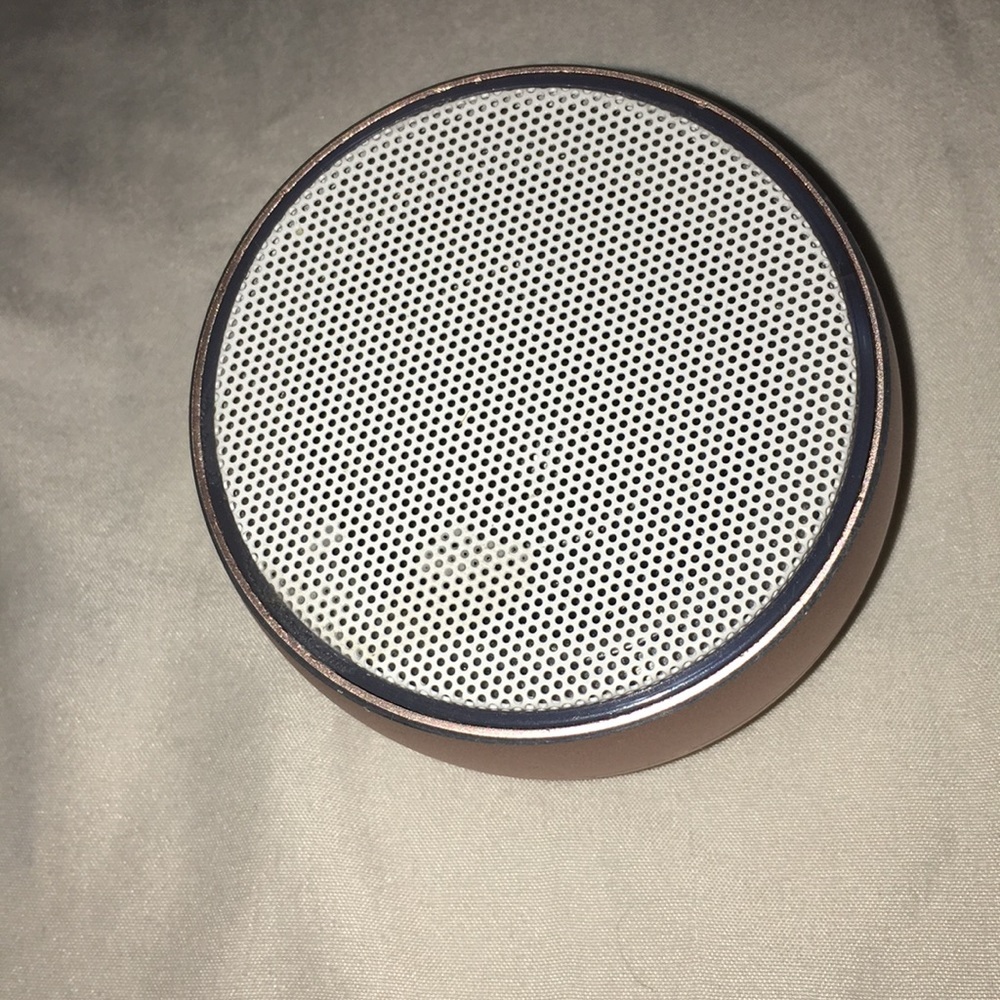 Rose gold speaker